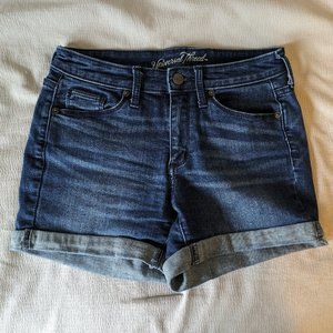 UNIVERSAL THREAD MIDI JEAN SHORTS SIZE 2/26